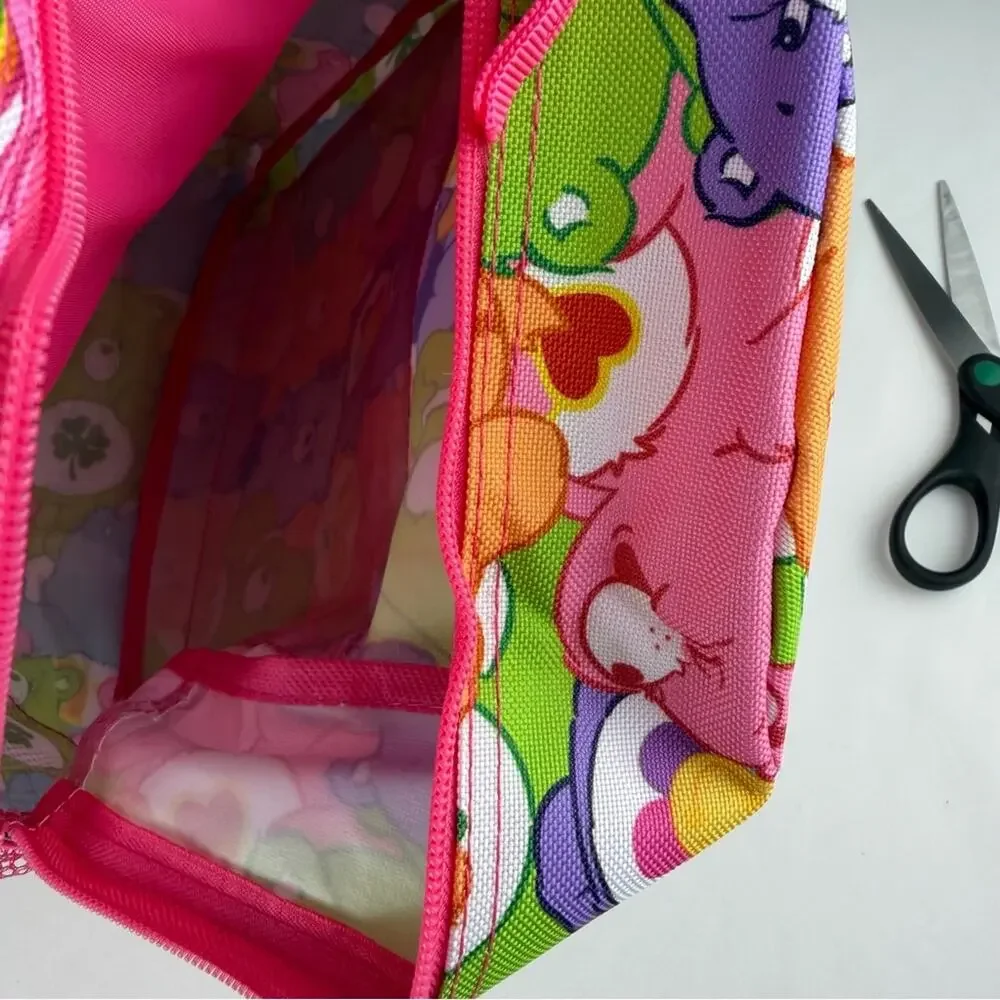 NWOT Care Bears Characters Backpack for School - 16
